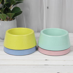 Eco-friendly fibra de bambu <span class=keywords><strong>pet</strong></span> gato e cachorro tigela atacado personalizado macaron cor tigela de água e comida bacia <span class=keywords><strong>Pet</strong></span> Alimentação Bowls - Product Image 3