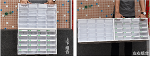 20 <strong>Drawers</strong> <strong>Plastic</strong> Desktop Stacking <strong>Drawer</strong> <strong>Storage</strong> Cabinet Parts Box - Product Image 5