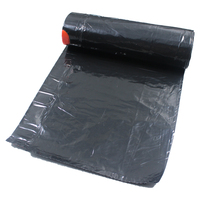Sacs poubelles Kangle grand format 30 gallons avec cordon de serrage, épais, durables, en HDPE, jetables, 20 pièces, sacs poubelles résistants