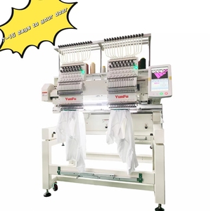 Máquina de Bordar Computarizada de 2 Cabezales y 15 Agujas, 1200 RPM, para Gorras, Envío DDP a Todos los Países, Maquinaria para Prendas de Vestir - Product Image 2