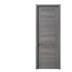 Factory Supply Solid Wood Tropical Interior Door House Modern Stylish Interior Doors
