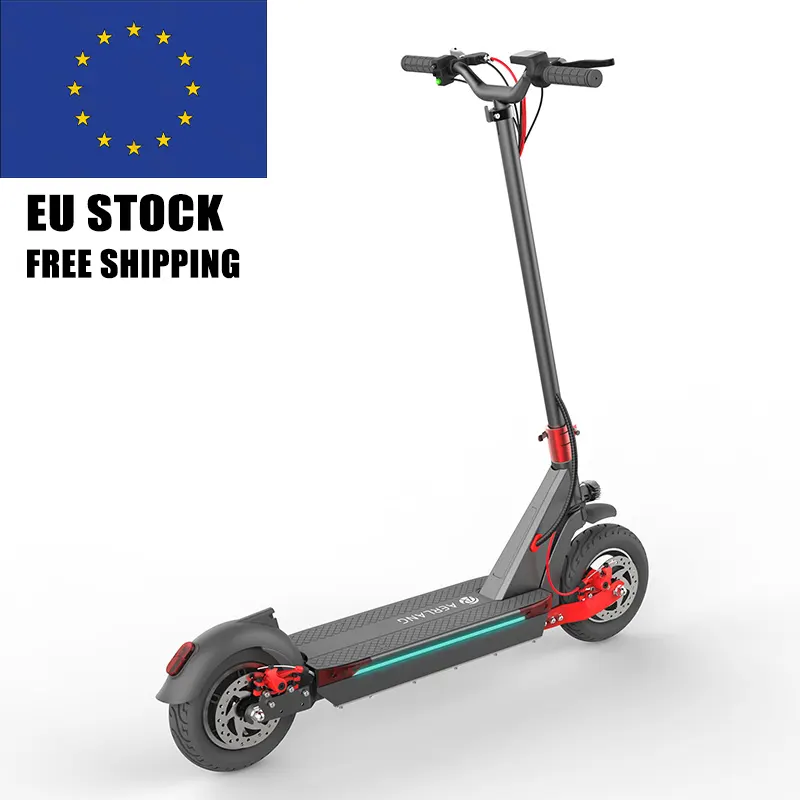 Eu Us Warehouse 500w 10inch Electric Scooter Smooth Driving Foldable Electric Scooter