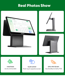 HBAPOS เครื่อง POS แบบ All-in-One หน้าจอสัมผัสขนาด 15.6 นิ้ว ระบบปฏิบัติการ Windows <span class=keywords><strong>10</strong></span> พร้อม CPU I3/I5 - Product Image 4
