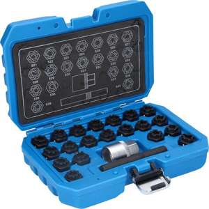 BRILLIANT TOOLS - BT691390 Jeu de clés de verrouillage de roue pour VW (22 pcs.) -EAN 4042146849156 FREINS ET ROUES - Product Image 5