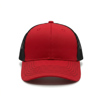 Casquette de baseball color block respirante à visière incurvée avec dos en maille, unisexe, séchage rapide pour activités de plein air – Grande vente estivale