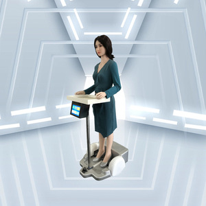 Maßgefertigter Restaurant-Café-Empfangs-Wasserlieferungs-Automatischer Service Intelligenter Begrüßungsroboter Schönheitsroboter 7-23,7 Zoll 1080P - Product Image 3