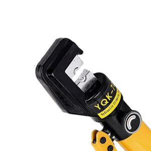 <span class=keywords><strong>Pince</strong></span> à <span class=keywords><strong>sertir</strong></span> hydraulique manuelle YQK-70 Glam 4-70mm DIY OEM 6T avec 9 paires de matrices en acier, outil de sertissage hexagonal, poignée souple en caoutchouc - Product Image 3