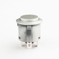Interrupteur à bouton-poussoir de type verrouillable 22 mm, marche/arrêt, fourni par l'usine