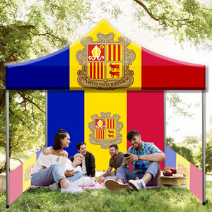 <span class=keywords><strong>Andorre</strong></span> Tente extérieure hexagonale Tente publicitaire Tente en alliage d'aluminium en forme de diamant Promotion publicitaire Tissu Oxford - Product Image 5