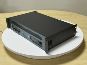 Bán Buôn 1000W RMS 4-Kênh Class D Âm Thanh Khuếch Đại Công Suất Chất Lượng Cao 2U Loa 8Ω Trở Kháng Vỏ Kim Loại 8Ω/4Ω Trở Kháng - Product Image 3