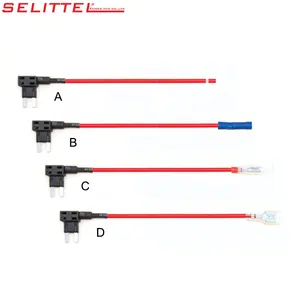 SELITTEL car fuse holder medium ats mini in line sl acs auto blade SL-ACS support oem customized