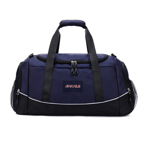 Bolsa de gimnasio con compartimiento para zapatos y bolsillo húmedo para <span class=keywords><strong>hombre</strong></span> y mujer, bolso de <span class=keywords><strong>viaje</strong></span> de lona para avión, bolsas de mano deportivas para gimnasio y natación - Product Image 6