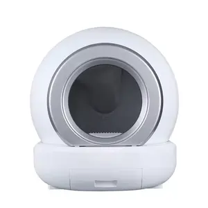 Wholesale OEM/ODM Large Capacity Automatic Self-Cleaning Cat Litter Box For Pet Toilet With Tuya App Control