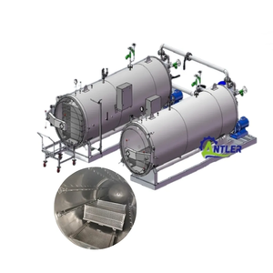 <span class=keywords><strong>Autoclave</strong></span> Industriale Orizzontale a Vapore, Macchina per Sterilizzazione Alimentare - Product Image 4