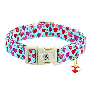 Collares de nailon con estampado personalizado para perros y gatos, accesorios personalizados duraderos y suaves para mascotas, tamaños grandes y medianos para uso en exteriores - Product Image 1