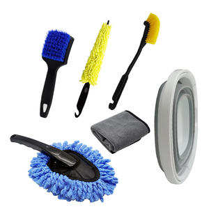 カーケア洗浄ツール6個折りたたみバケット付き - Product Image 6