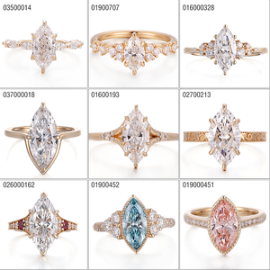 Anelli di Fidanzamento Unici Certificati GRA con Moissanite Coltivata in Laboratorio, Montatura a Griffe in Oro Massiccio 18k, Personalizzati e Direttamente dalla Fabbrica - Product Image 5