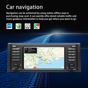 BMW E39 E53 M5 için Android araç DVD oynatıcı player araba radyo araba stereo 4G LTE DSP BT stereo multimedya oynatıcı destekler - Product Image 5