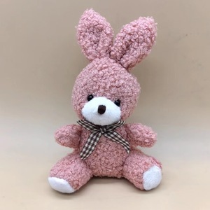 Hot Selling Cartoon <b>Mini</b> Rabbit Teddy Keychain Fluffy Stuffed Animals Bear Keyring Pendant Furry Purse <b>Backpack</b> Wedding Decor - Product Image 3