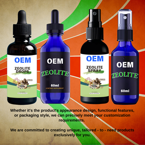 Oem/ODM Zeolite giọt phun giải độc alkalizes cơ thể tăng cường hệ thống miễn dịch giúp loại bỏ kim loại nặng độc tố khác khỏi cơ thể - Product Image 3