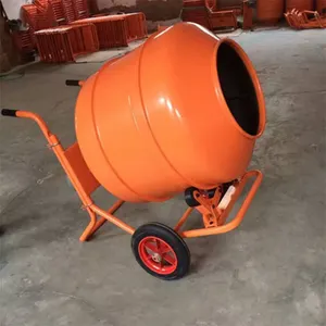 Small automatic diesel with pump pan cement portable concrete mixer price in kenya