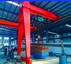 Grúa Semi-Pórtico Eléctrica BMH con Sistema de Triple Protección - Alarma de Sobrecarga y Anticolisión - Product Image 4