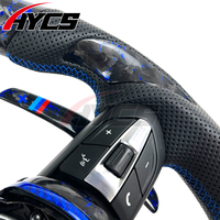 Volant sport personnalisé en fibre de carbone avec LED pour BMW 320 525 F10 F30 E90 F70 E71 F31 F32 X5 X6 F01 F07 F20 F11 F22 F25 M3 M4 M5