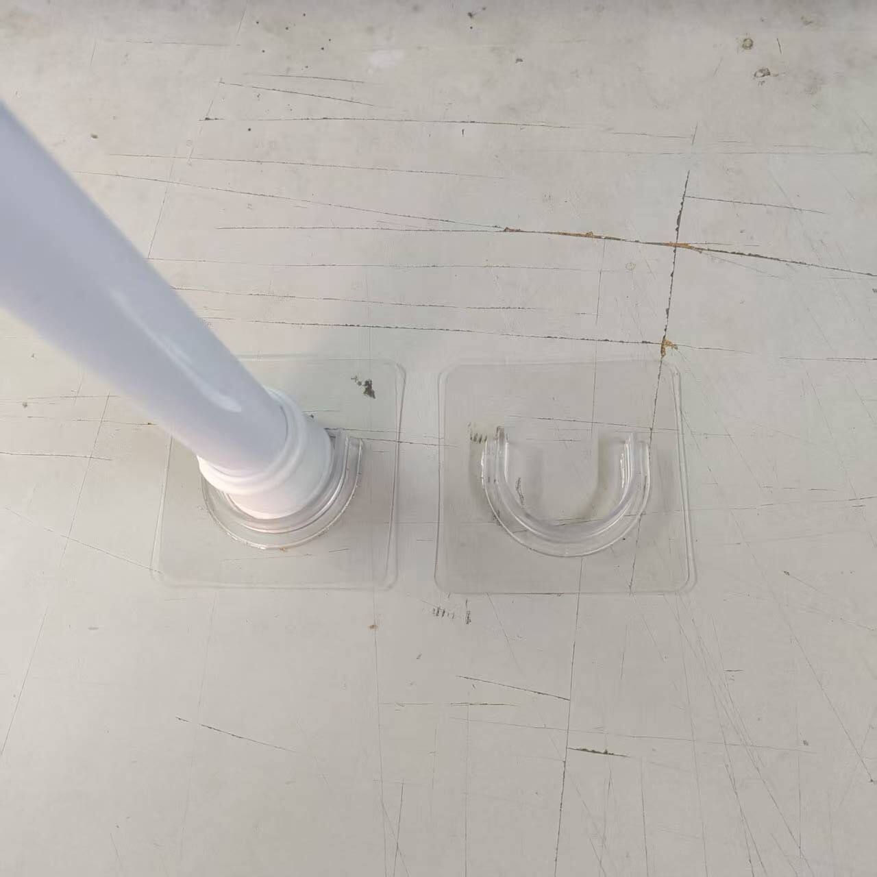 Ajouter un support antidérapant 150-260 grossier 22 peinture blanche