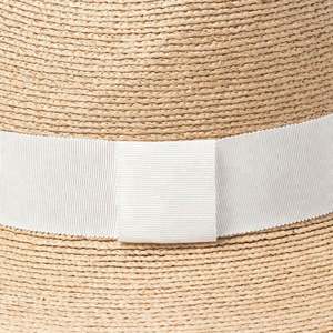 Luxury Fine Raffia <b>Straw</b> Braid Fedora <b>Hat</b> Hand Weaved Fancy Panama <b>Hat</b> for <b>Men</b> Women for Summer Vacation Travel Fishing Outdoor - Product Image 4