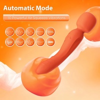 APP-gesteuerter Vibrator Doppelendiger G-Punkt Vibrationsmassage Klitoris-Stimulator Silikon-Sexspielzeug für Frauen