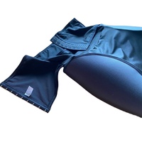 Culotte gainante taille haute BBL avec boutons, effet amincissant et sculptant, en polyester, contrôle du ventre