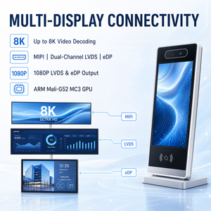 RK3576บอร์ดควบคุมการเข้าถึงการจดจำใบหน้า<span class=keywords><strong>6</strong></span>ตัว8K Mipi กล้อง Wiegand Android 14สมาร์ทเกตชำระเงินผ่านสมาร์ทเทอร์มินัล ODM - Product Image 2