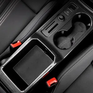 Pour <span class=keywords><strong>Audi</strong></span> A3 <span class=keywords><strong>S3</strong></span> RS3 8Y berline Sportback <span class=keywords><strong>2021</strong></span> 2022 2023 2024 Garniture intérieure en fibre de carbone - Product Image 3