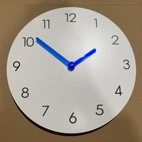 Jam Dinding Kayu MDF Kreatif, Seni Dinding Mewah untuk Ruang Tamu, Relojes Horloge, Jam Dinding Kayu Sederhana Besar untuk Dekorasi Rumah