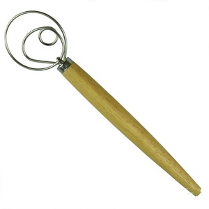 13-Zoll dänischer Teigpfeifen rostfreier Stahl Brot-Pastyre-Mixer für niederländische Brotkuchen-Werkzeuge - Product Image 3