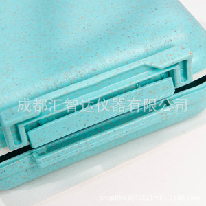 Huizhida - Pastillero Portátil de Doble Capa con 6 Compartimentos, Estuche Sellado para Guardar Medicamentos, Colores Variados, Artículos de Primera Necesidad para el Hogar - Product Image 3