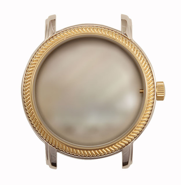 Coin Bezel Case CNC Watch Accessories Manufacturer 42.20mm Watch Case Fits Japan 2035 Movement Swiss 763 Movement