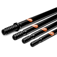 Boîtier en acier 114mm 4.5 pouces API 2-7/8IF DTH Remet 3 1/2 ''89mm RC Drill Rod Pipe for Mining Mine Water Well Rock
