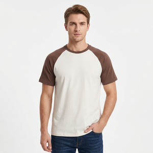 Camiseta de Manga Corta para Hombre, 100% Algodón, Cuello Redondo, Estilo Casual, Diseño Liso - Product Image 1