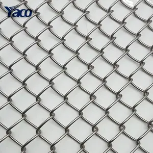 1'' 1.25'' 2'' Diamond hole 304 316L stainless steel chain link mesh roll for protect mesh