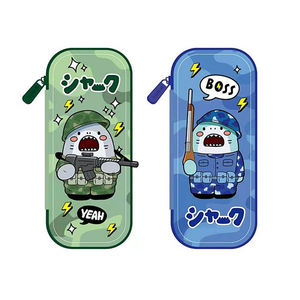 Cartoon Pattern Eva Zipper <b>Pencil</b> case School Student Children Storage Stationery Bag <b>Pencil</b> Box - Product Image 2
