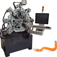 Machine à barres CNC 11 axes pour le profilage 3D du cuivre, de l'aluminium et de l'acier inoxydable