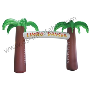 Arco Inflable para Bailar al Limbo, Arco Inflable con Forma de Palmera para Fiestas y Eventos en la Playa Tropical - Product Image 2