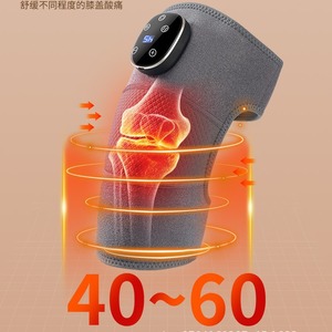 Knee Massager Electric <b>Heating</b> Compression Brace One Size Breathable Mesh Fabric <b>USB</b> Rechargeable - Product Image 4