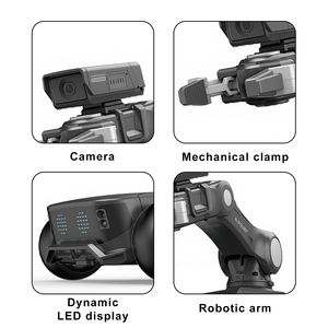 Robot de Servicio X5 RC de Plástico con Brazo de Agarre y Transporte, 2.4G, Programable, Inteligente, con Evitación Automática de Obstáculos y Cámara - Product Image 5