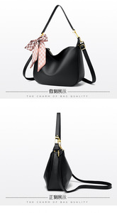 Wholesale Fashion Soft Leather <b>Tote</b> Bags Vintage Casual Ladies Handbag Shoulder Diagonal PU Leather Women's Bag - Product Image 4