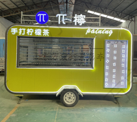 Remorque bar mobile, camion de restauration, chariots de nourriture mobiles, camion de crème glacée, chariot alimentaire et remorques alimentaires entièrement équipés