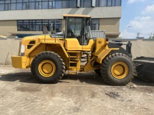 Chargeuse sur pneus Volvo 105E d'occasion, pelle avant, Shanghai, avec pompe hydraulique d'origine Volvo L20F L105 Charger par Parker - Product Image 2