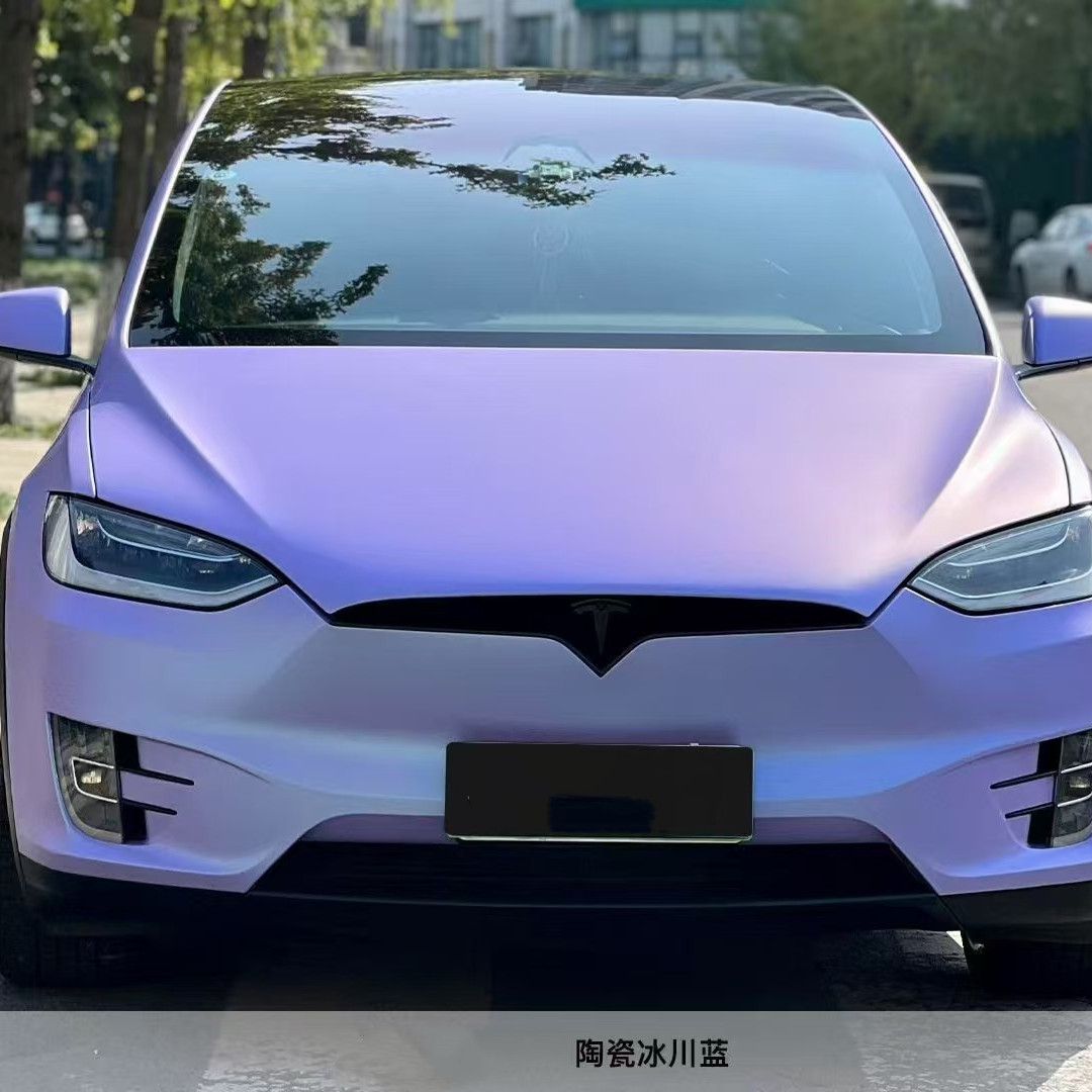 セラミックラベンダーブルーカーカラー変更フィルムカーPpfカーラップ