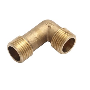 Coude à filetage extérieur en cuivre 1/2 po, raccord de plomberie industriel durable - Product Image 5